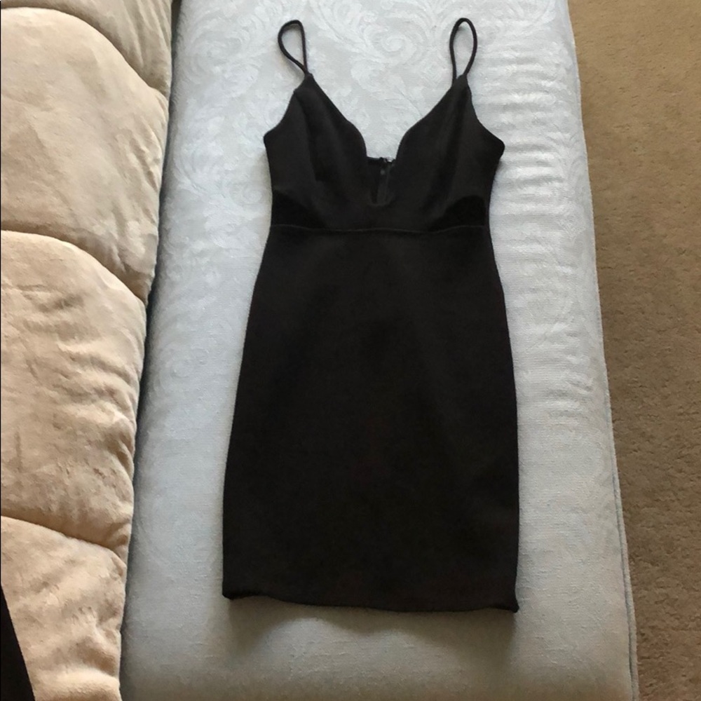 Black Clubbing Mini Dress